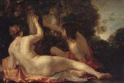 Jacques Blanchard Angelica and Medoro oil painting